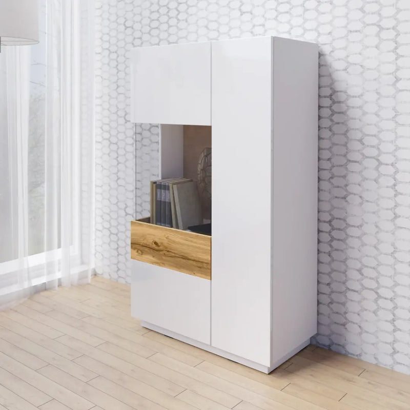 Silke 42 Display Cabinet 80cm [Left]