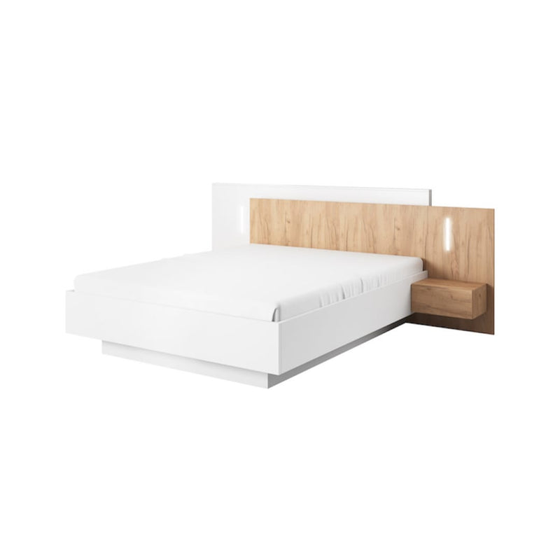 Stockholm Ottoman Bed with Bedside Tables [EU King]