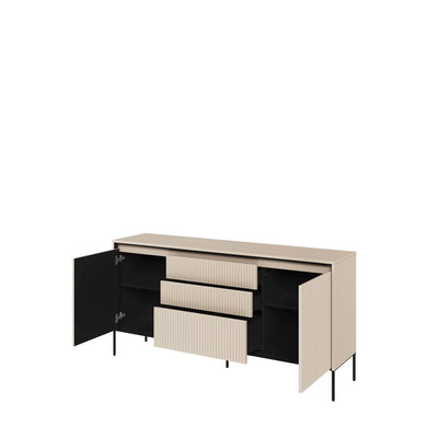 Trend TR-01 Sideboard Cabinet 166cm [Beige] - Interior Layout