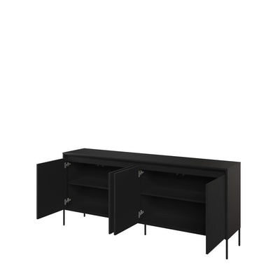 Trend TR-04 Sideboard Cabinet 193cm [Black Matt] -  Interior Layout