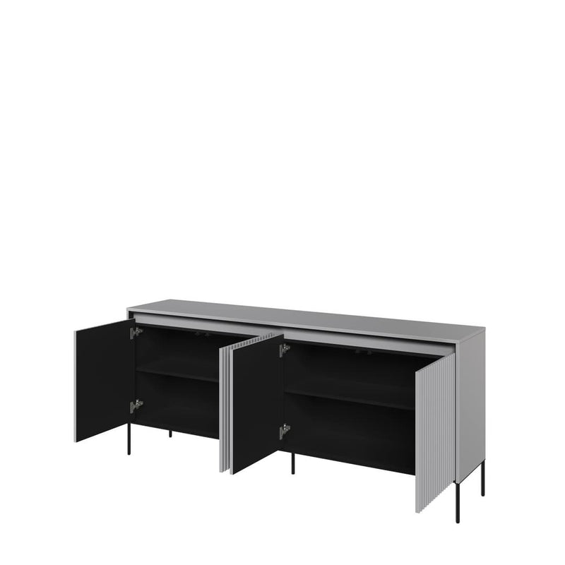 Trend TR-04 Sideboard Cabinet 193cm [Grey Matt] -  Interior Layout