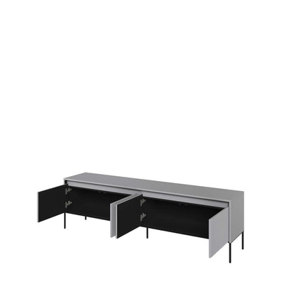 Trend TR-06 TV Cabinet 193cm [Grey Matt] -  Interior Layout