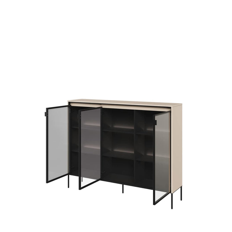 Trend TR-08 Display Cabinet 150cm [Beige] -  Interior Layout