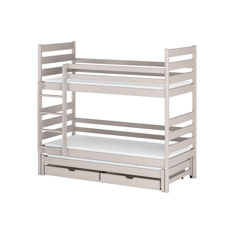 Tomi Bunk Bed with Trundle and Storage
