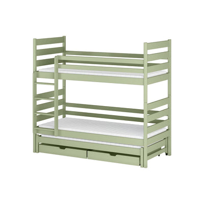 Tomi Bunk Bed with Trundle and Storage