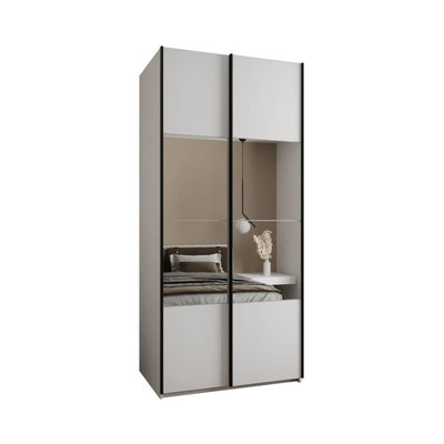 Trosa IV Sliding Door Wardrobe 100cm