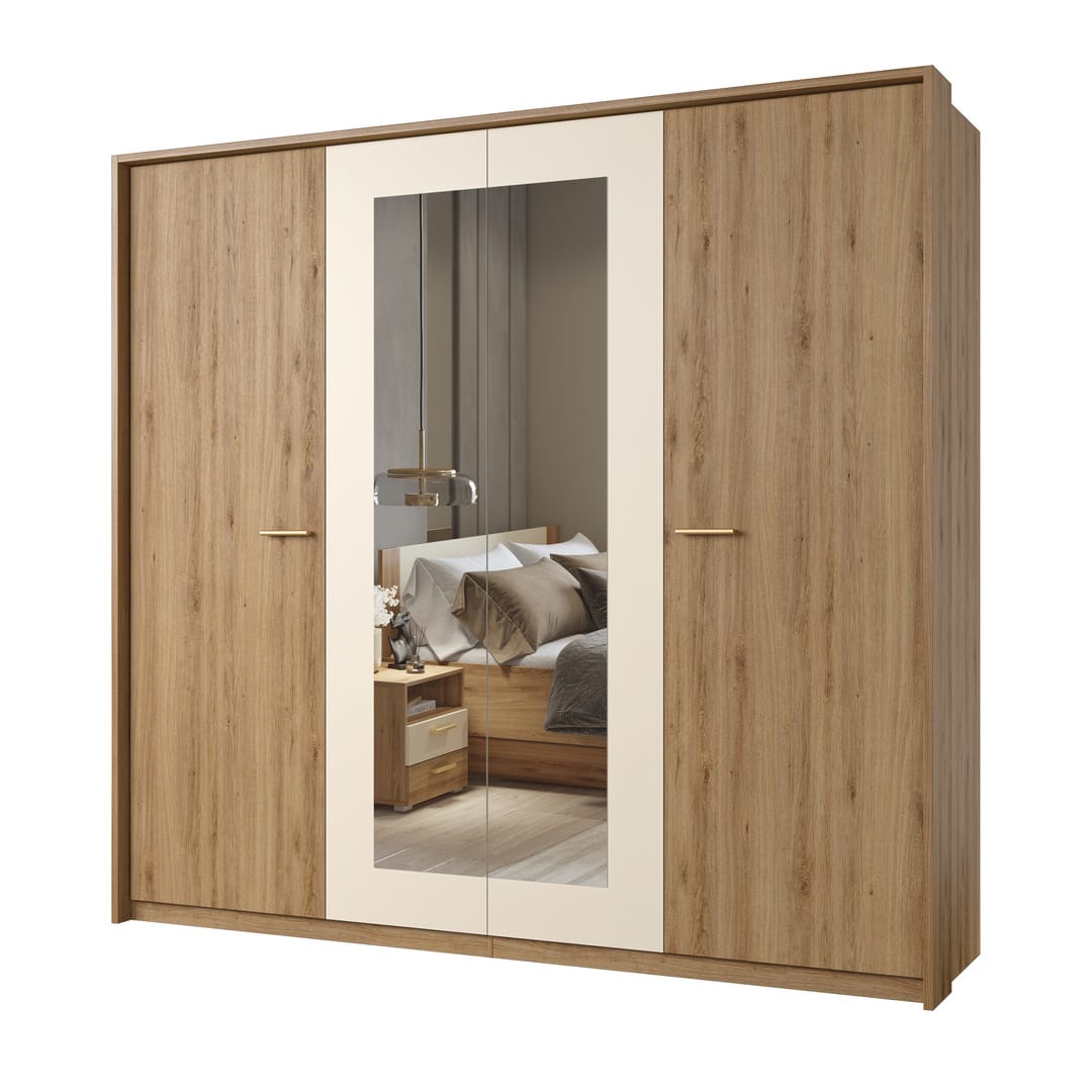 Vertina 20 Hinged Door Wardrobe 228cm – Arthauss Furniture