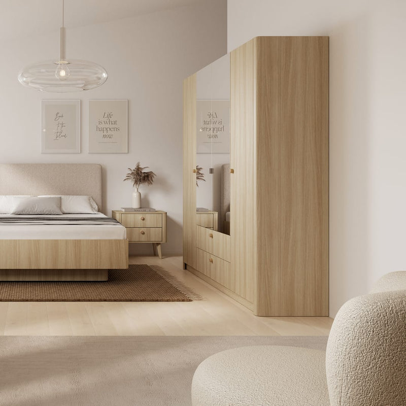 Viki Hinged Door Wardrobe 213cm