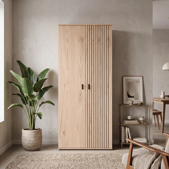 Verniq Hinged Door Wardrobe 90cm