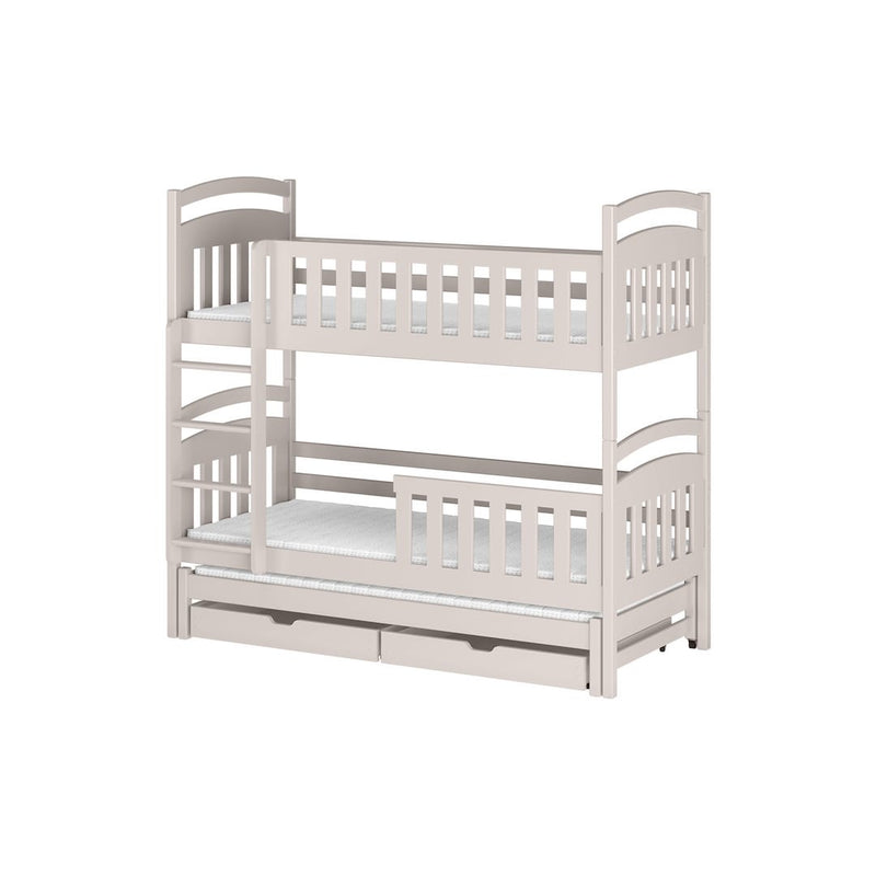 Viki Bunk Bed with Trundle and Storage