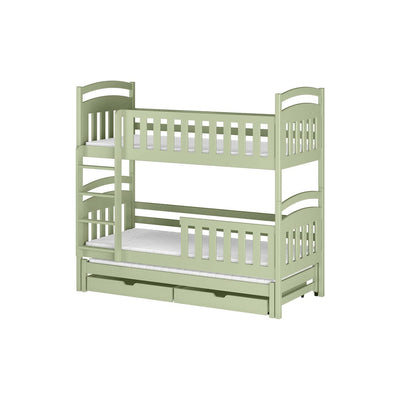 Viki Bunk Bed with Trundle and Storage