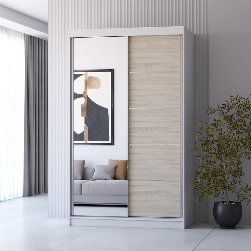 Neomi 05 Sliding Door Wardrobe 120cm