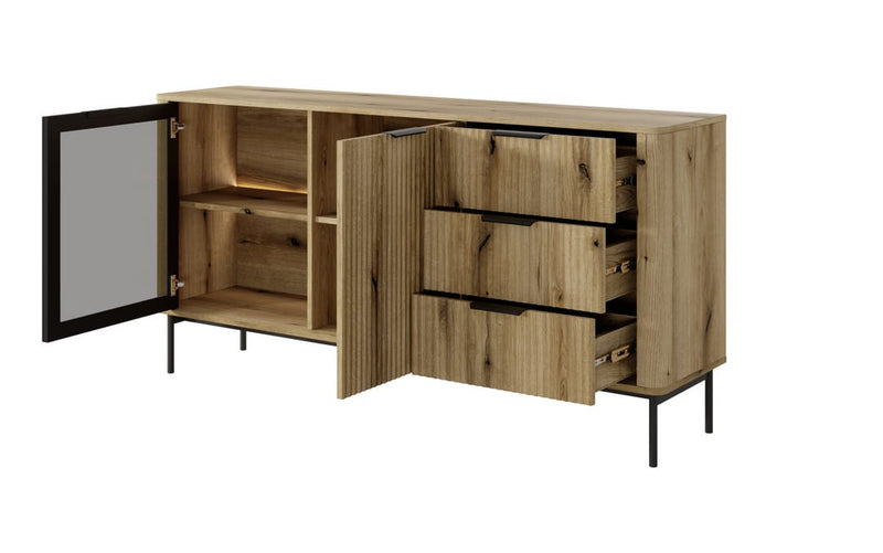 Wilson Display Sideboard Cabinet 163cm