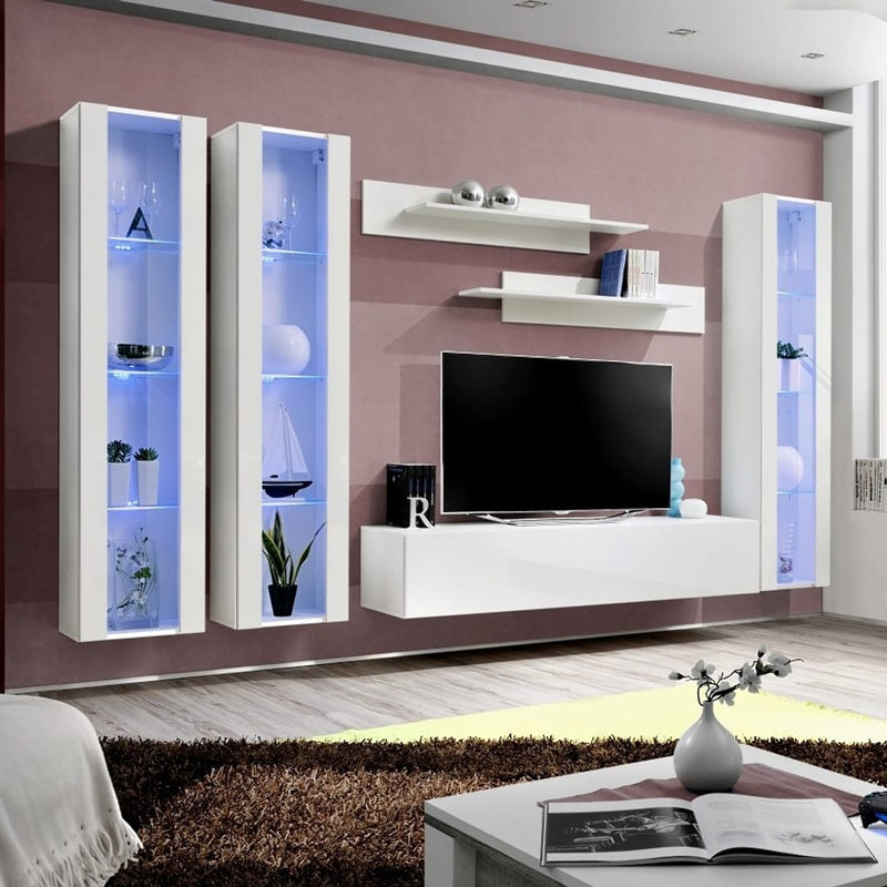 Fly C2 Entertainment Unit For TVs Up To 65"