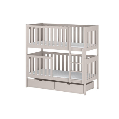 Wooden Bunk Bed David with Storage