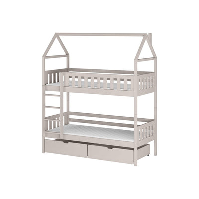 Wooden Bunk Bed Gaja With Storage