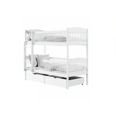 Wooden Bunk Bed Luna With Storage