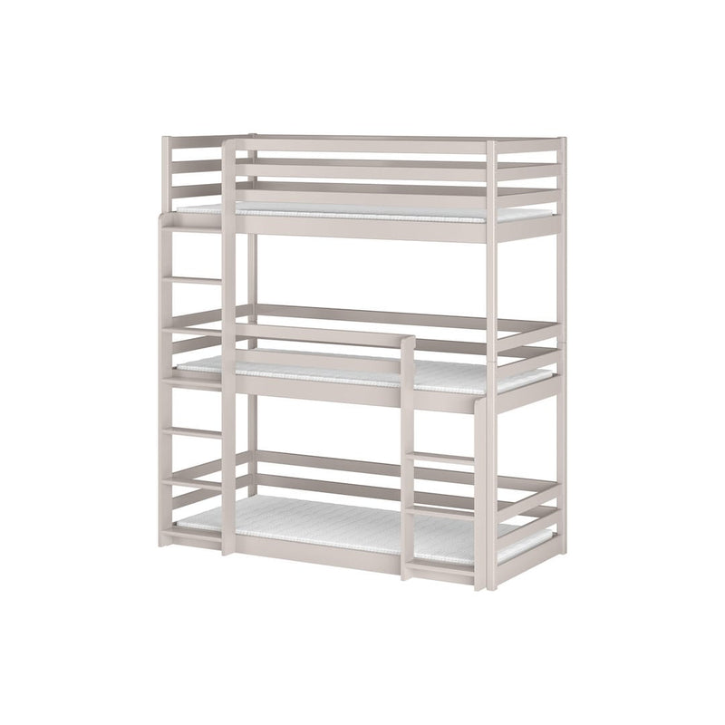 Wooden Triple Bunk Bed Ted
