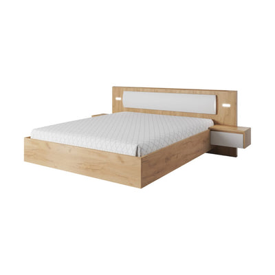 Xelo Bed Frame With Bedside Cabinets [EU King]