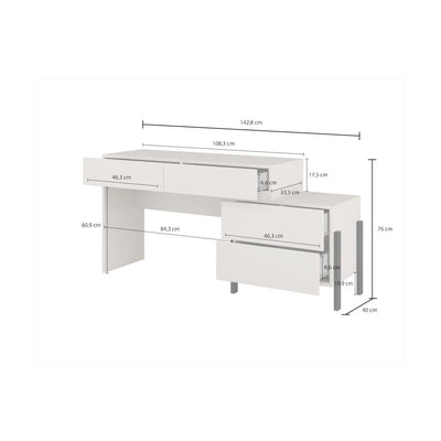 Yukon Dressing Table 143cm