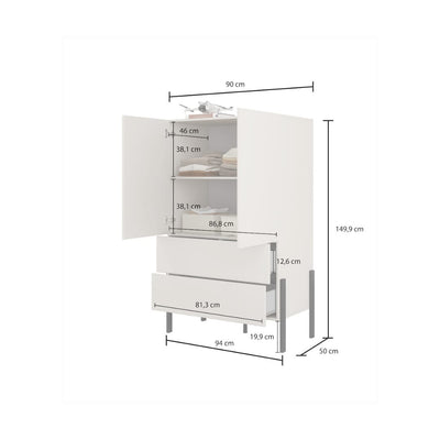 Yukon Highboard Cabinet 90cm
