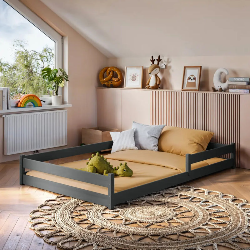 Wooden Bed Zofia [EU Small Double]