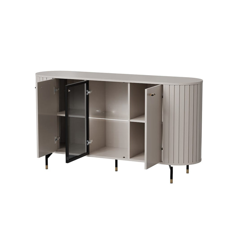 Zante ZA3 Display Sideboard Cabinet 150cm