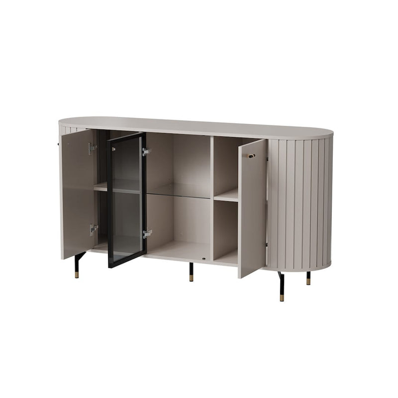 Zante ZA3 Display Sideboard Cabinet 150cm