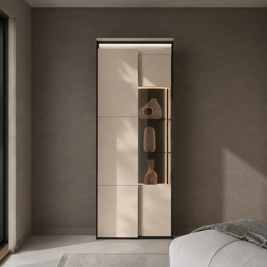 Zaya ZY-18 Tall Display Cabinet 77cm