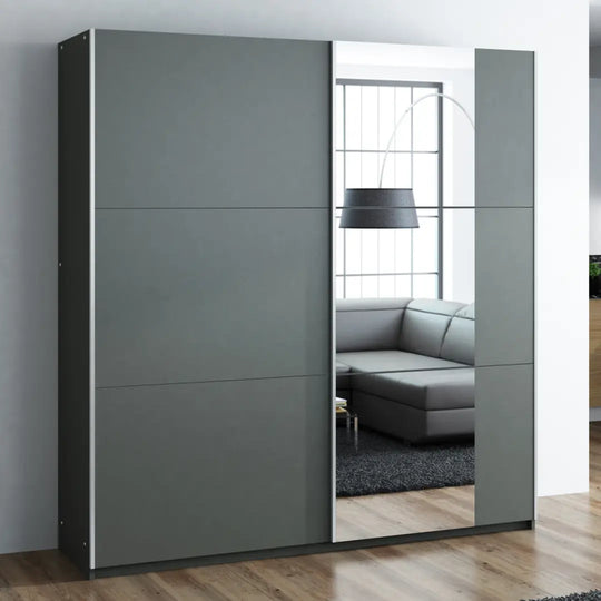 Bastia Sliding Door Wardrobe 151cm