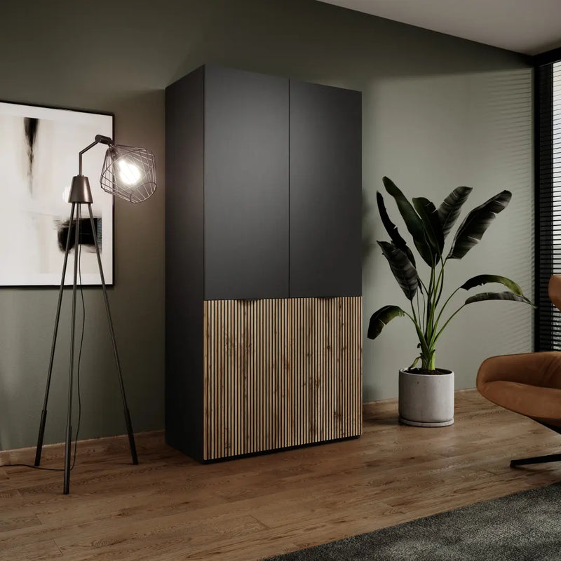 Lund Hinged Door Wardrobe 101cm