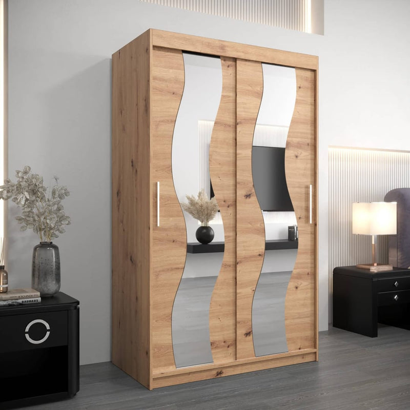 Seville Sliding Door Wardrobe 120cm