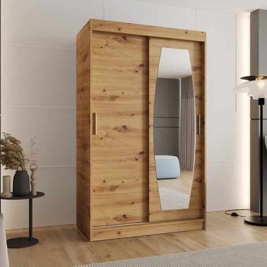 Rossa Sliding Door Wardrobe 120cm