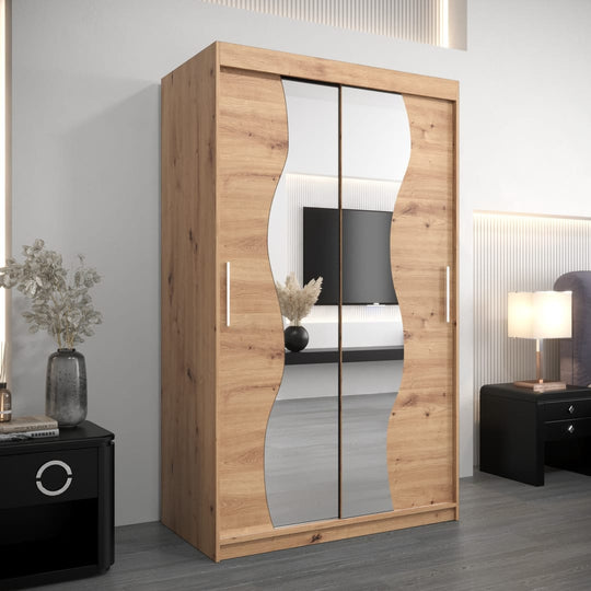 Madrid Sliding Door Wardrobe 120cm