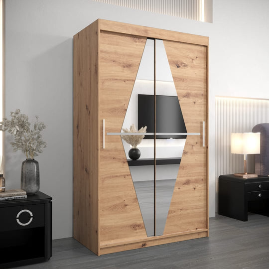 Boliwia Sliding Door Wardrobe 120cm