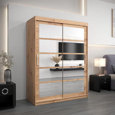 Roma II Sliding Door Wardrobe 150cm