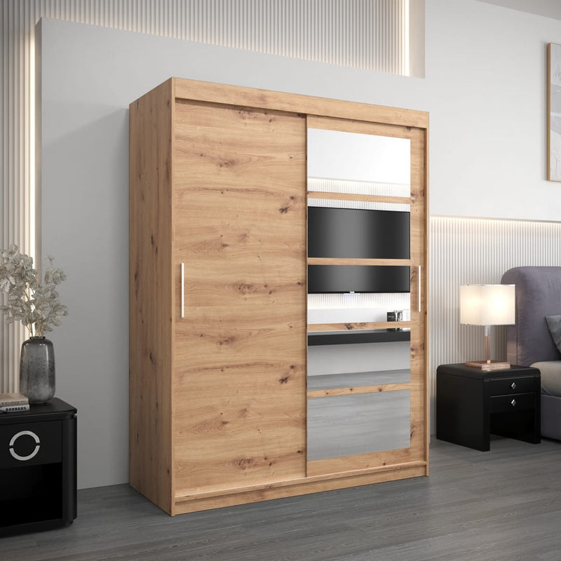 Roma I Sliding Door Wardrobe 150cm