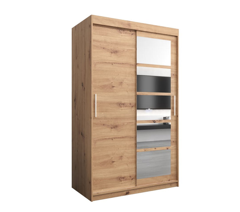 Roma I Sliding Door Wardrobe 120cm