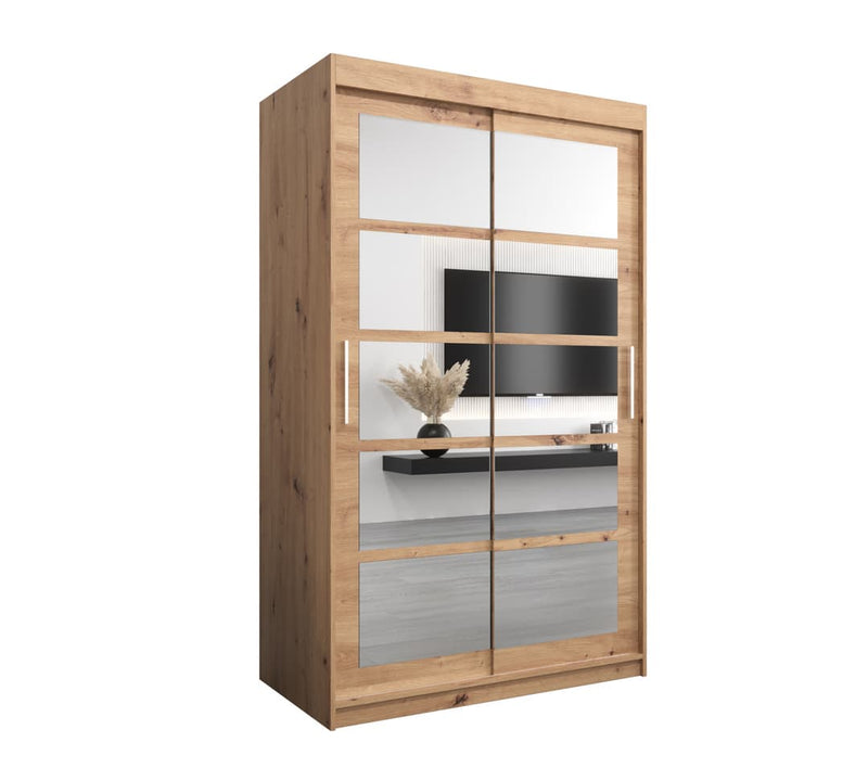 Roma II Sliding Door Wardrobe 120cm