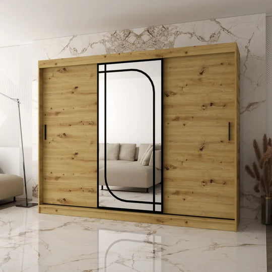 Alabama Sliding Door Wardrobe 250cm
