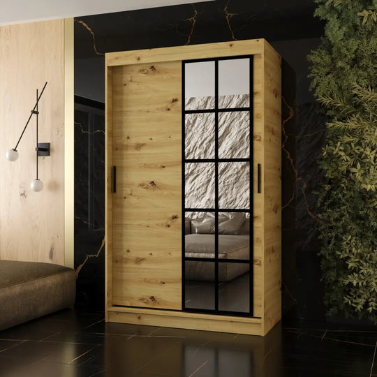 Orlando Sliding Door Wardrobe 120cm