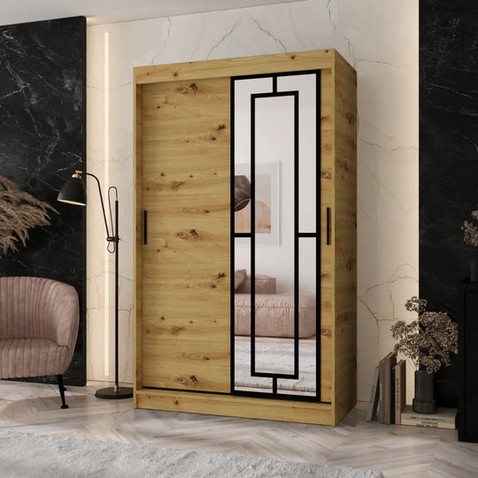 Modena Sliding Door Wardrobe 120cm