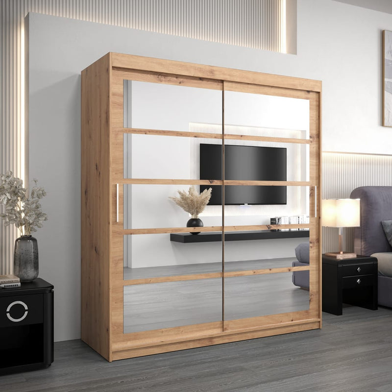Roma II Sliding Door Wardrobe 180cm