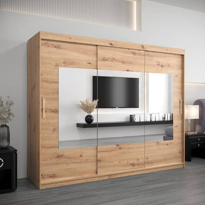 Torino Sliding Door Wardrobe 250cm