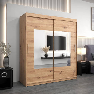 Torino Sliding Door Wardrobe 180cm