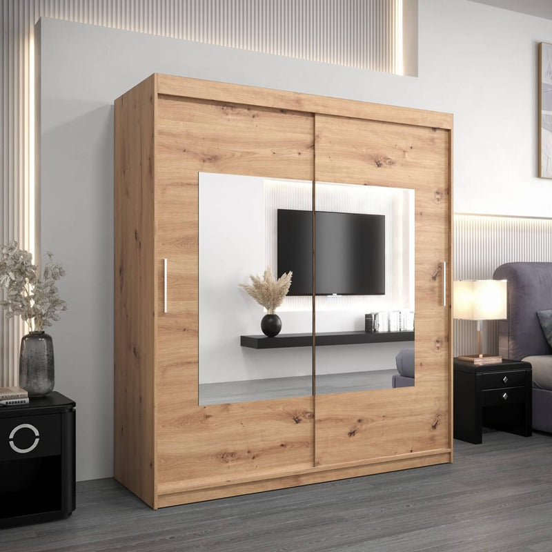 Torino Sliding Door Wardrobe 180cm