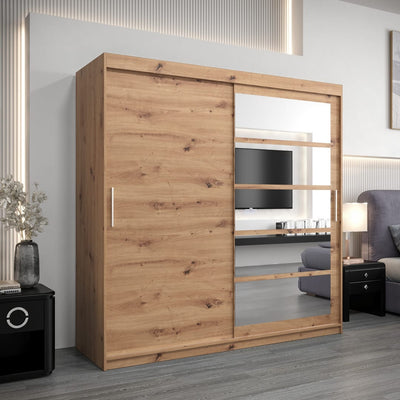 Roma I Sliding Door Wardrobe 200cm