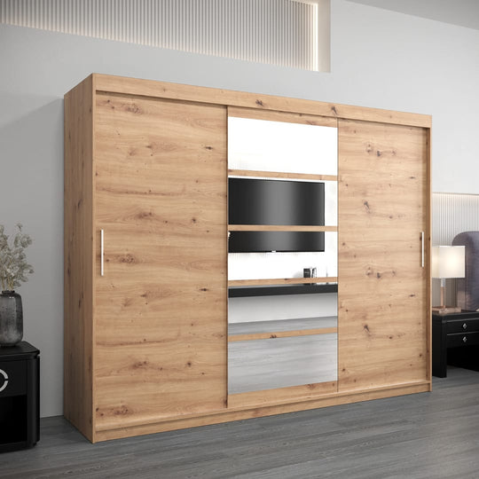 Roma I Sliding Door Wardrobe 250cm