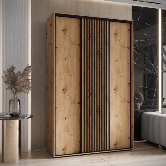 Sapporo I Sliding Door Wardrobe 160cm