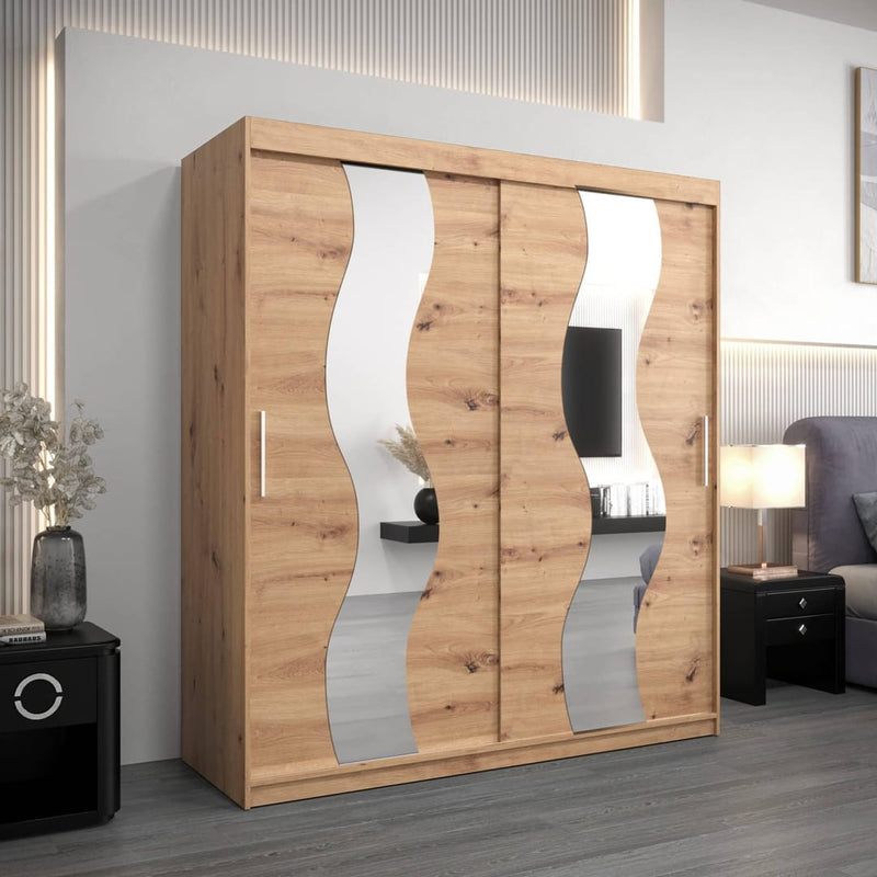 Seville Sliding Door Wardrobe 180cm